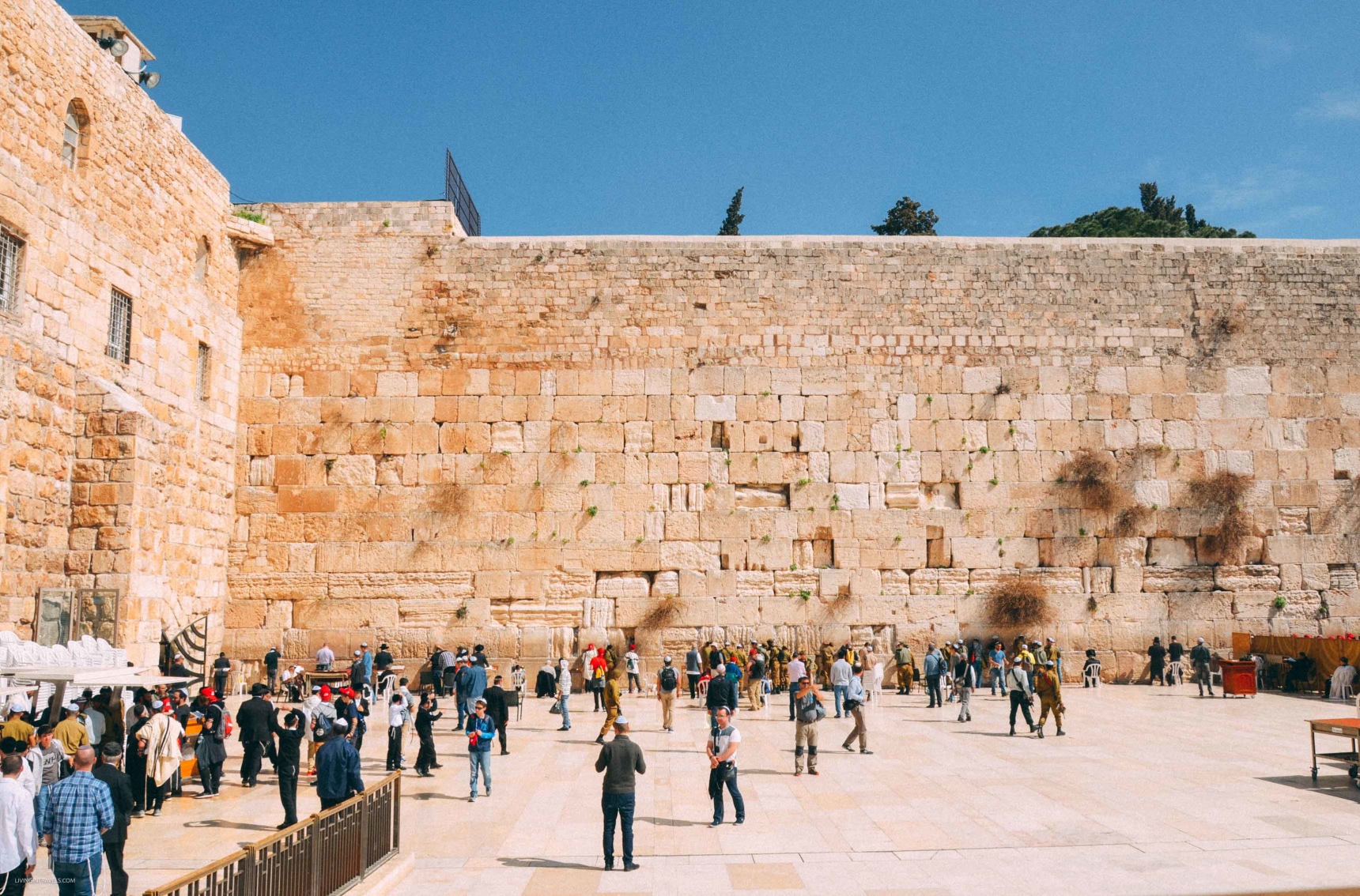 Полиция Иерусалима арестовала женщину в нижнем белье, гуляющую у Стены Плача