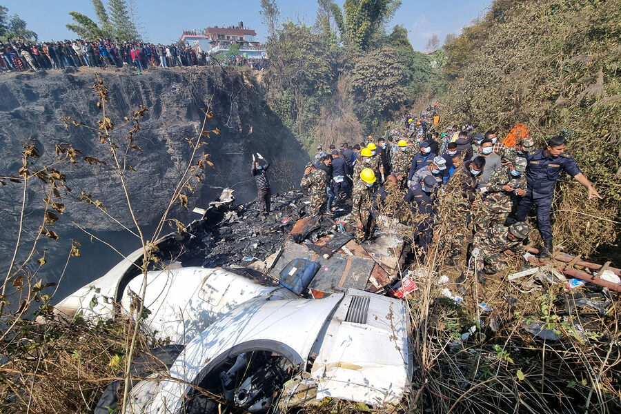 Названа вероятная причина авиакатастрофы в Непале