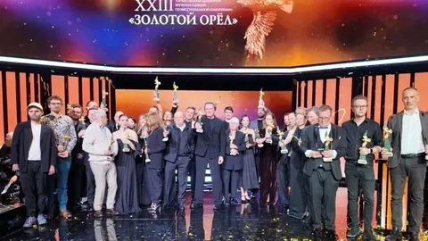 В Москве прошла церемония вручения национальной кинопремии «Золотой орел»