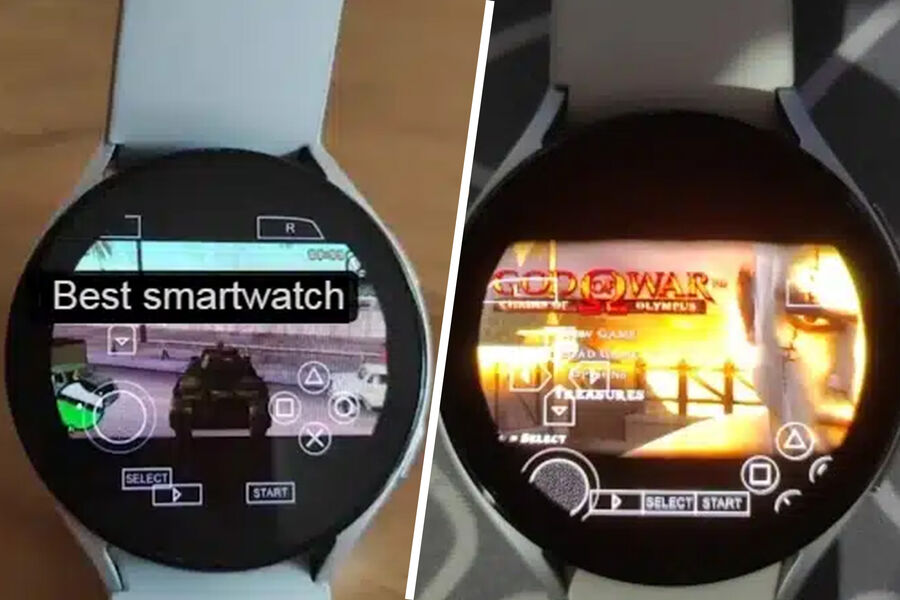 SammyGuru: на часах Galaxy Watch 5 запустили GTA, Need for Speed и God of War