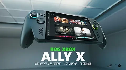 Microsoft и Asus показали портативные игровые ПК ROG Xbox Ally и ROG Xbox Ally X