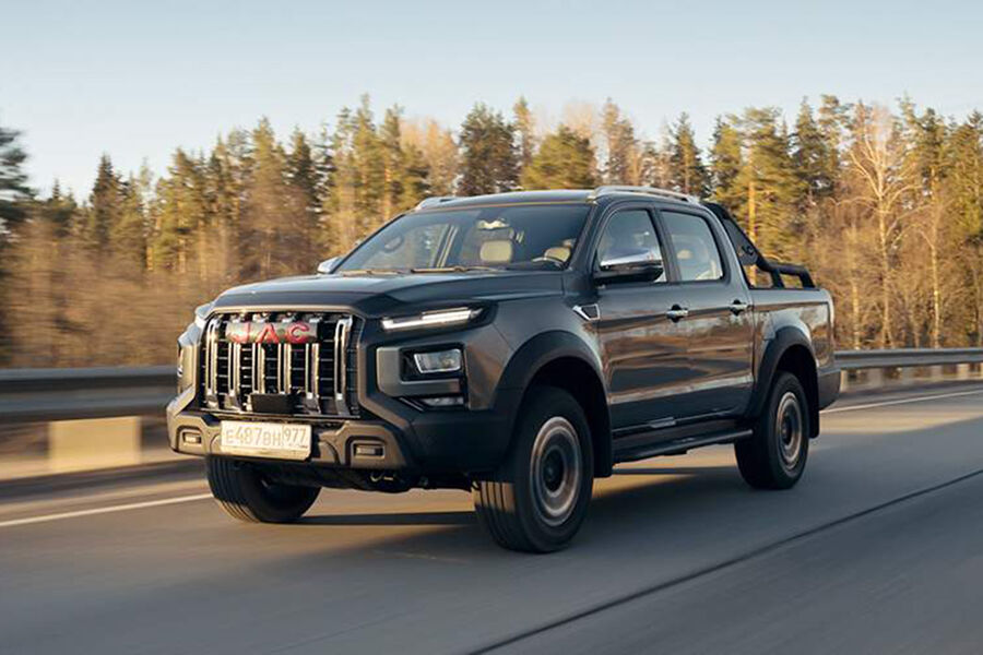 В России пикап JAC T9 2025 года подешевел на 100 тысяч рублей