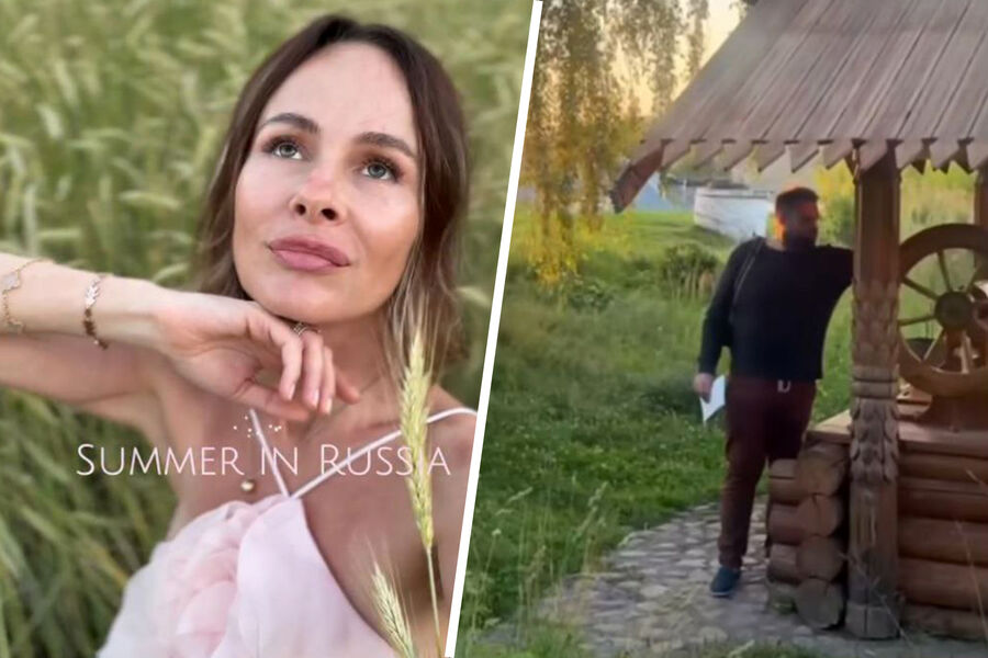 Певица Саша Зверева рассказала, что муж-американец в восторге от полей в России