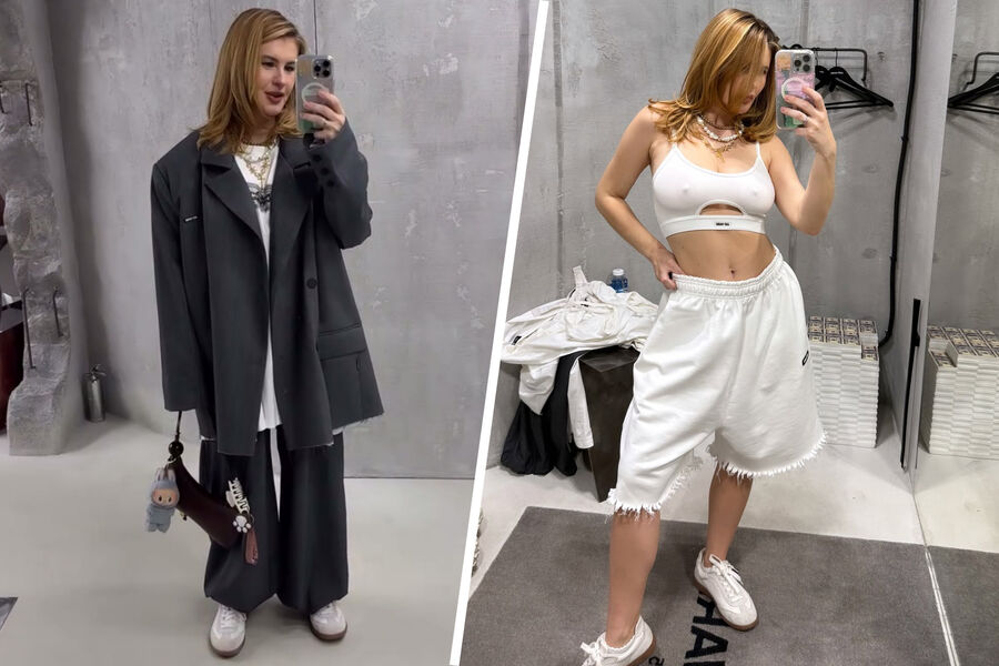 Актриса Анна Цуканова-Котт снялась в коротком топе и шортах