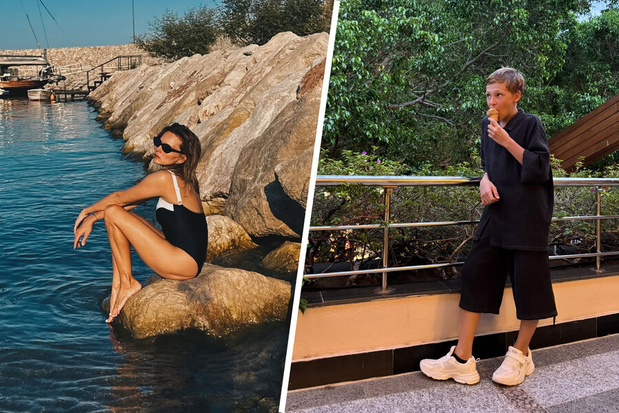 Актриса Наталья Земцова призналась, что улетела с сыном из России