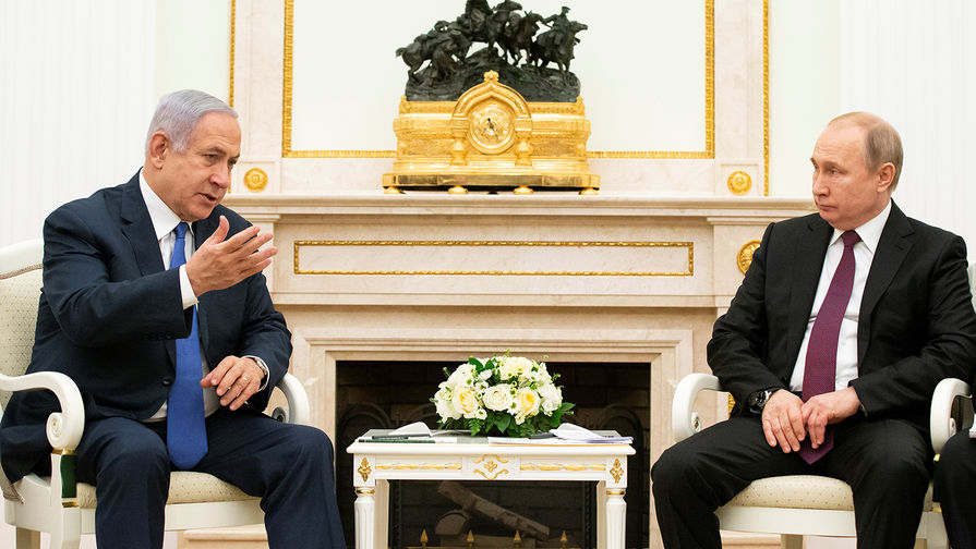 Песков: Путин провел телефонный разговор с премьером Израиля Нетаньяху