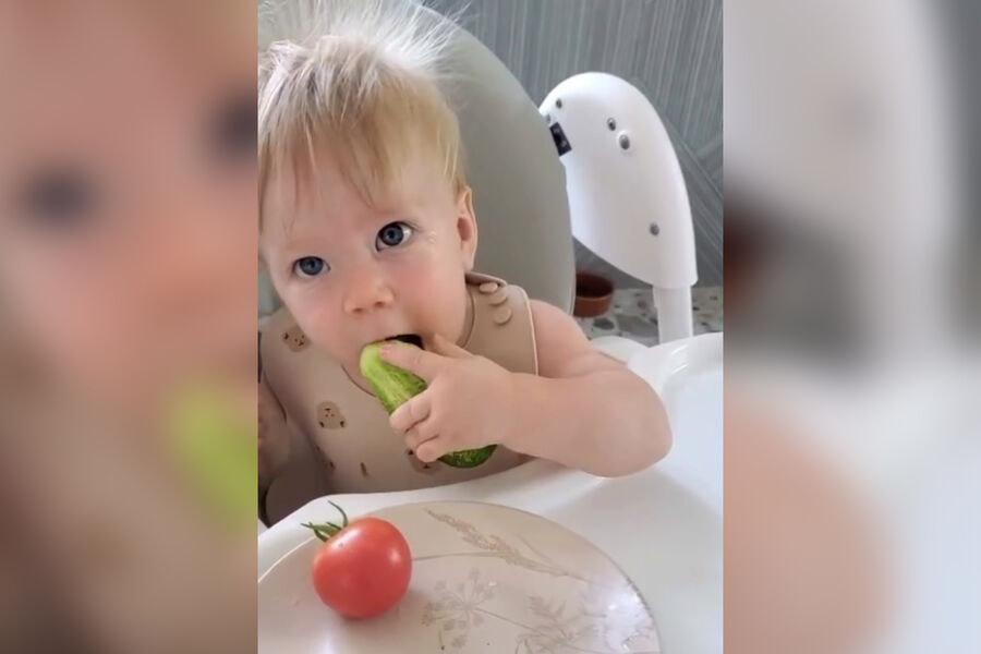 Фигурист Повилас Ванагас снял на видео свою восьмимесячную дочь от Дробязко