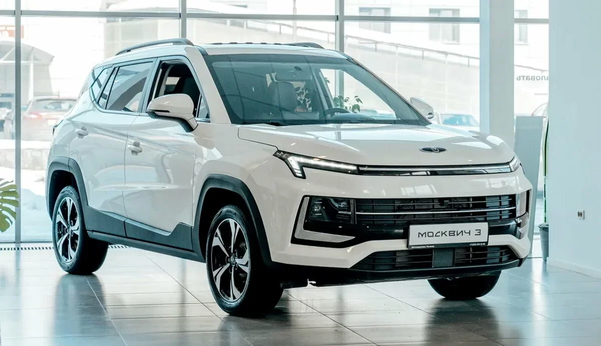 В России снизились продажи автомобилей «Москвич»