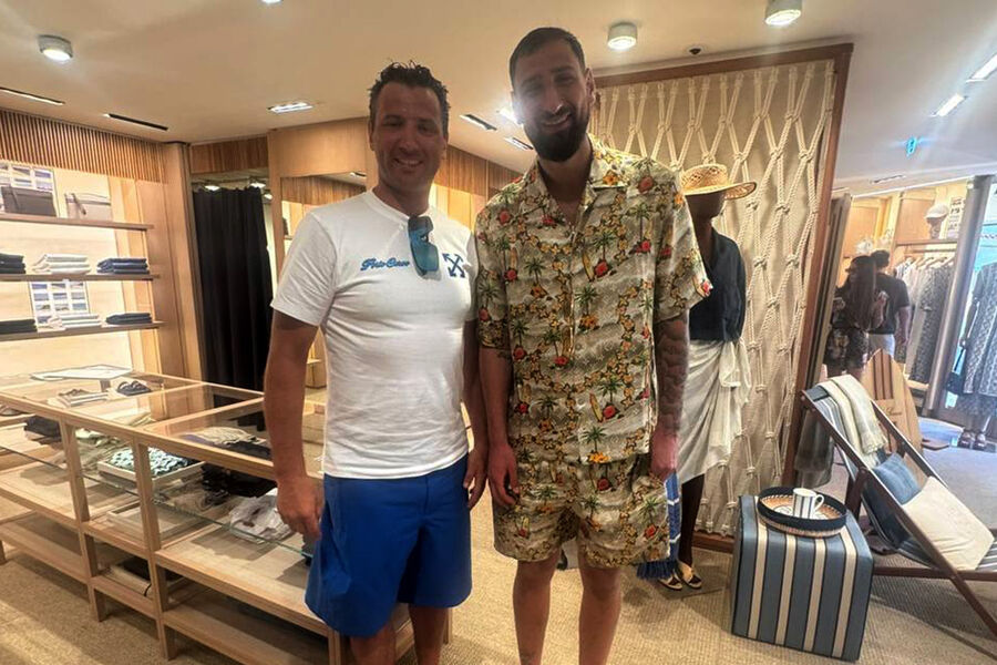 Роман Ротенберг выложил фото с голкипером «ПСЖ» Доннаруммой