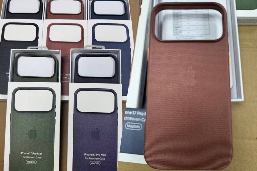 В России начали продавать якобы официальные чехлы TechWoven для iPhone 17