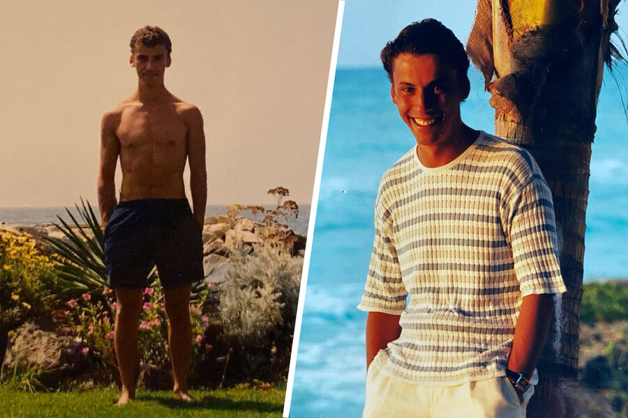 Юморист Максим Галкин опубликовал фото, снятые в молодости