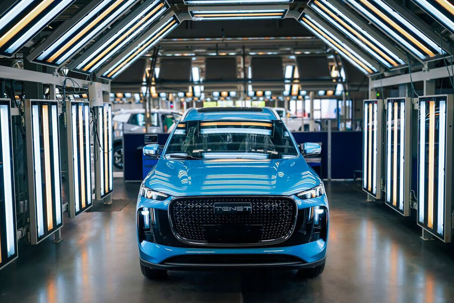 В России начались продажи кроссовера Tenet T8 за 3,5 млн рублей