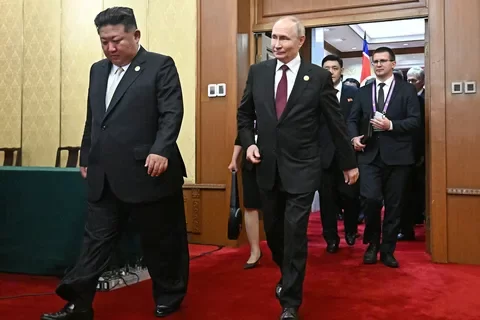 Переговоры Путина и Ким Чен Ына завершились, они продлились более 1,5 часа