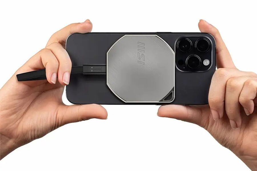 MSI представила SSD Datamag с магнитом для подключения к iPhone