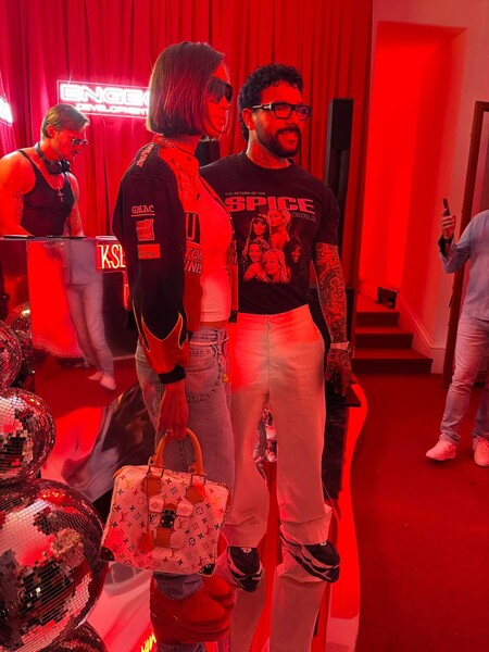 Возлюбленная Тимати Валентина пришла на вечеринку Собчак с рэпером