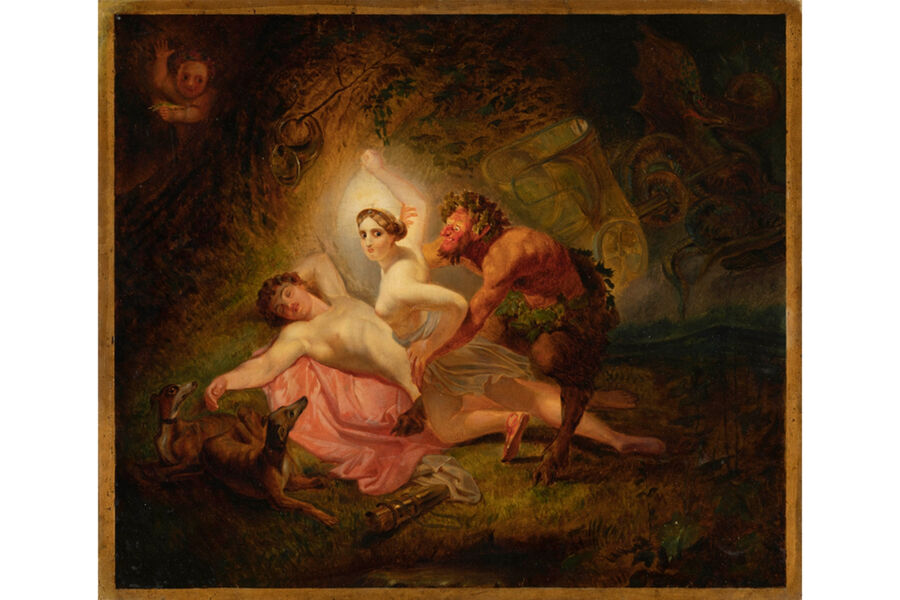 Картину Карла Брюллова «Диана, Эндимион и сатир» выставят на торги