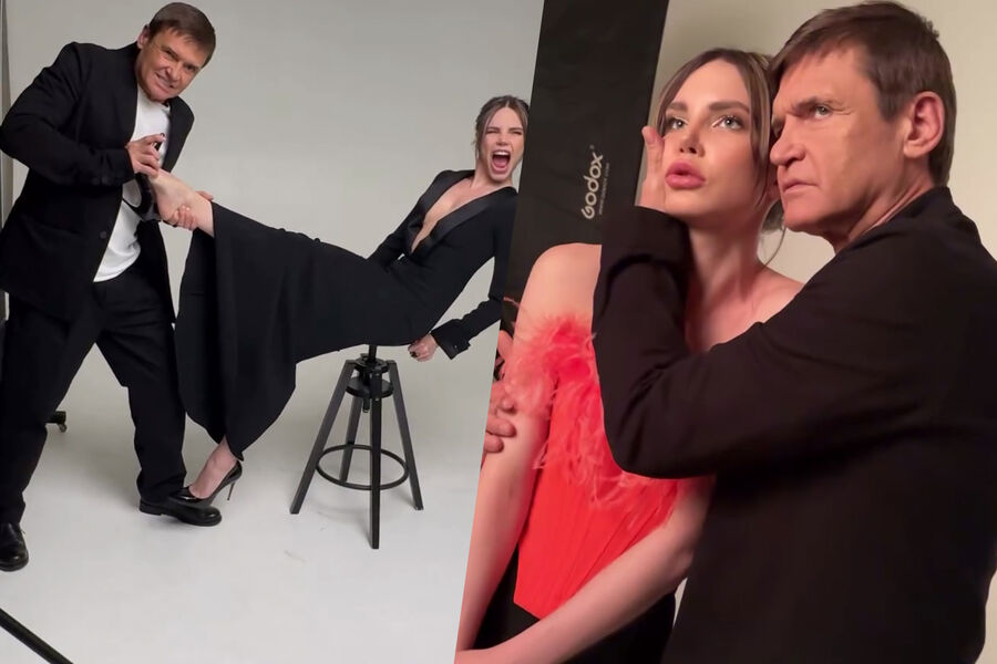 Актер Игорь Лифанов снялся со своей 30-летней дочерью