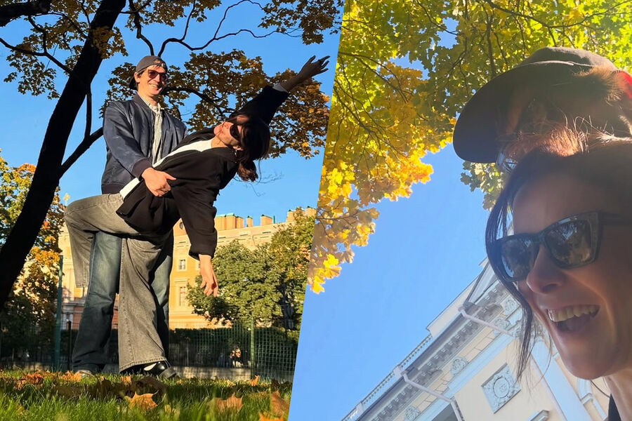 Актриса Марина Александрова поделилась кадрами со свидания с мужем