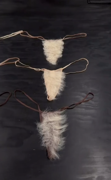 Бренд Ким Кардашьян распродал скандальные волосатые стринги