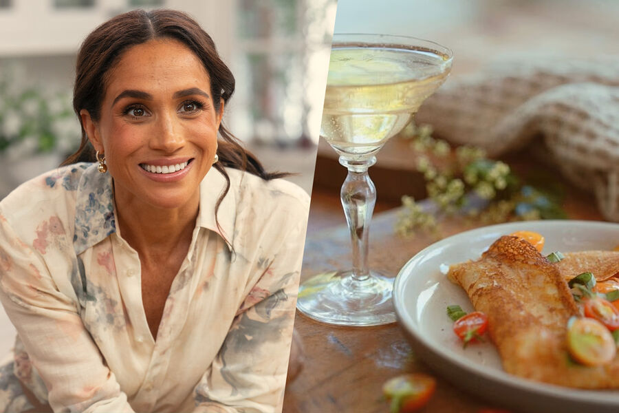Герцогиню Меган Маркл высмеяли за фото с вином на завтрак