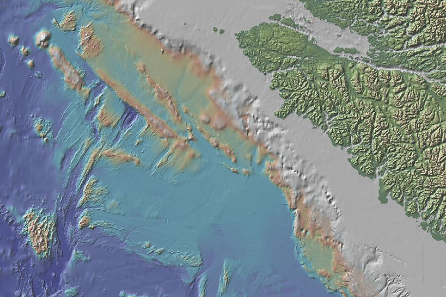 Science Advances: тектоническая плита Эксплорер распадается в Тихом океане