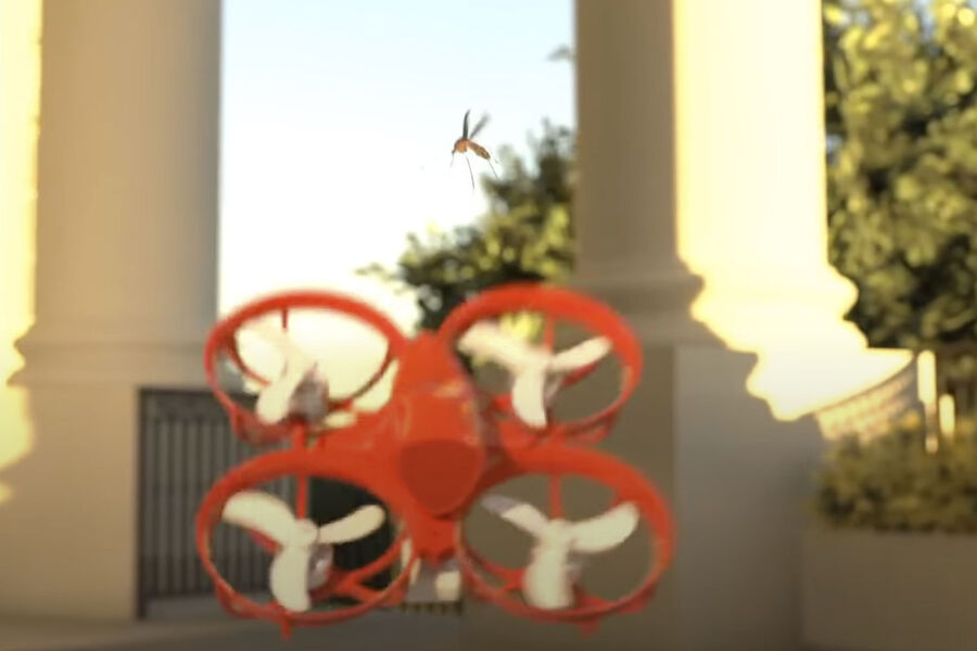 Стартап Tornyol представил дрона-охотника за комарами
