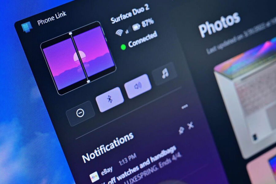 «Связь с телефоном» в Windows 11 перестала показывать фотографии со смартфона
