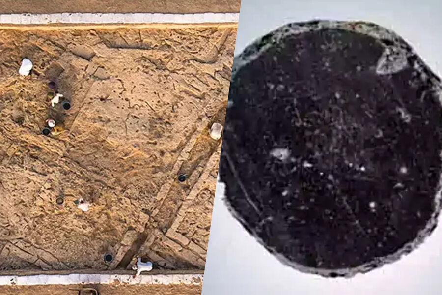 Arkeonews: в Турции обнаружили древнее зеркало из необычного материала