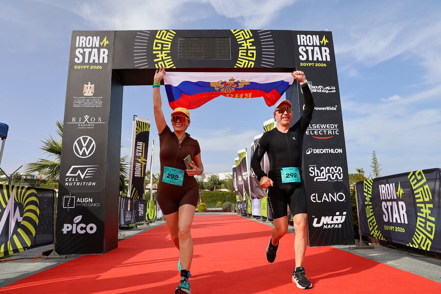 Соревнования по триатлону IRONSTAR впервые прошли в Египте