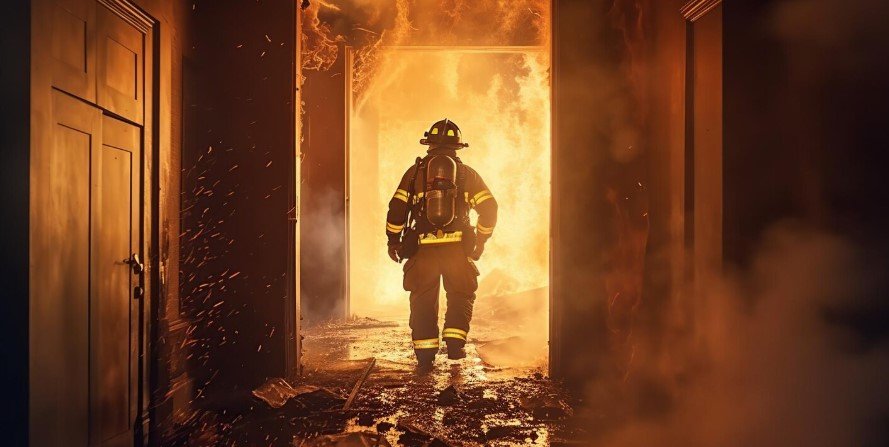 Пожар на проспекте Металлургов в Норильске унёс жизнь мужчины