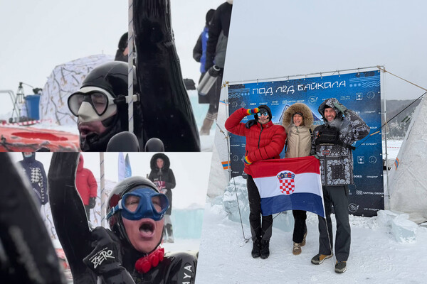 На Байкале фридайверы побили несколько рекордов, включая мировой